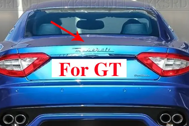 Carbon Fiber Rear Lid Trunk Spoiler Tail for Maserati GranTurismo