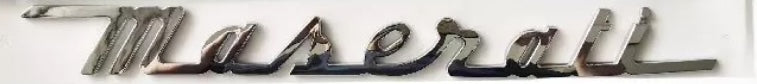 Maserati Rear Trunk Boot Badge Emblem