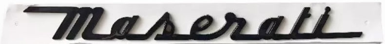 Maserati Rear Trunk Boot Badge Emblem