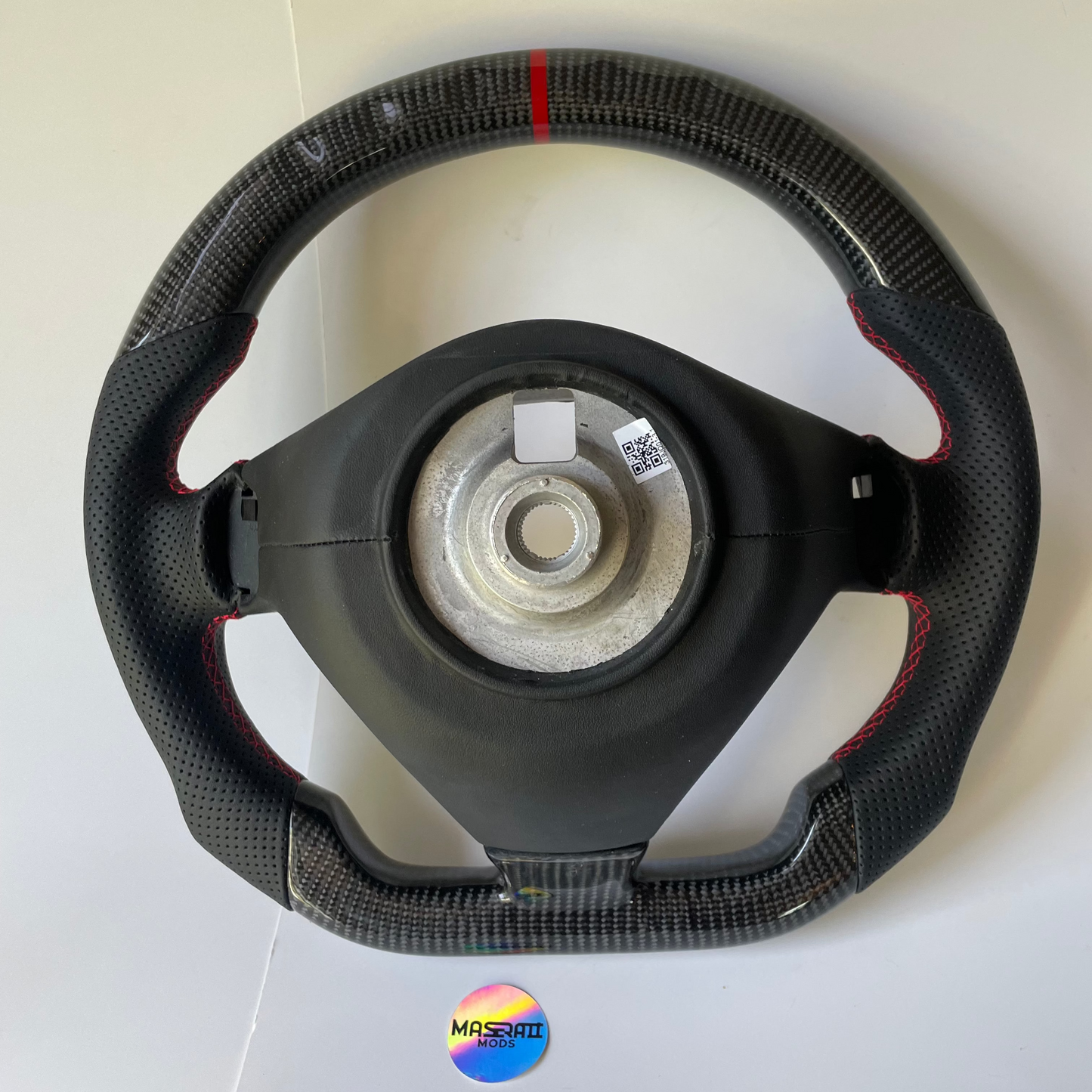 Carbon Fiber Steering Wheel for Maserati GranTurismo, GranCabrio, Quattroporte