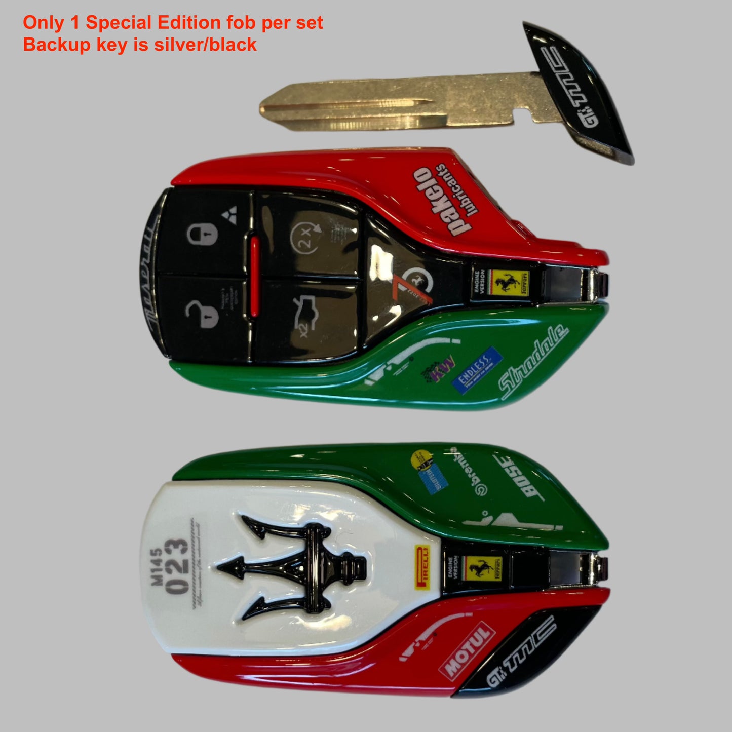 Keyless Remote / Push Button Start for Maserati GranTurismo, GranCabrio, Quattroporte