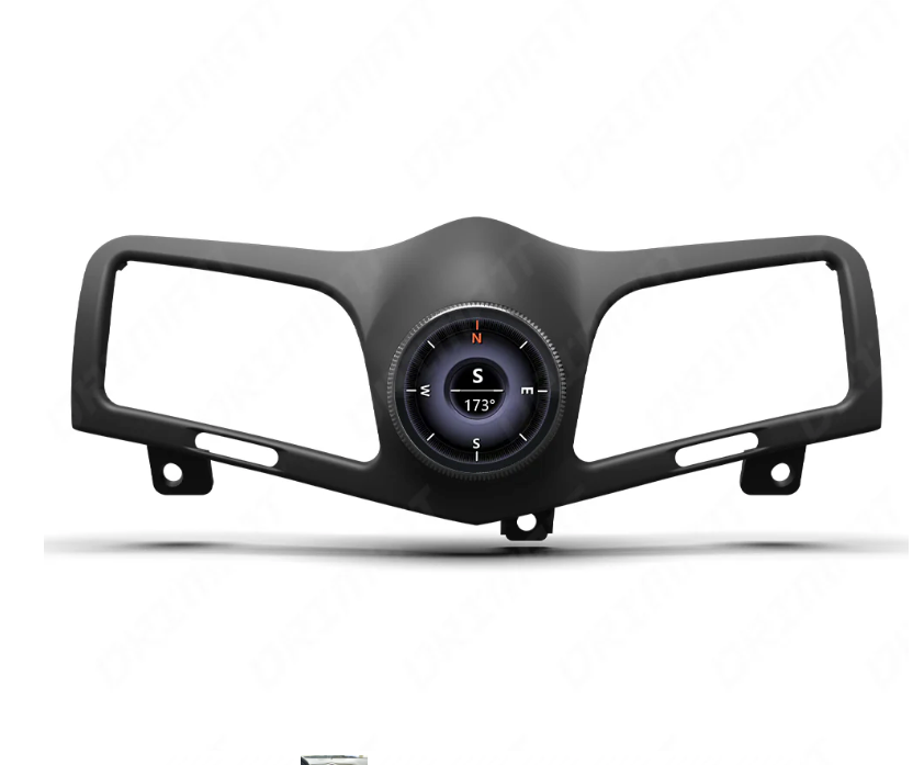 NEW!! 2025 MC20-Inspired Digital Clock Upgrade for Maserati GranTurismo & GranCabrio (2007–2017)