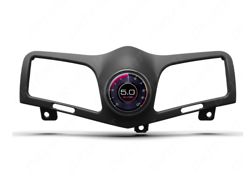 NEW!! 2025 MC20-Inspired Digital Clock Upgrade for Maserati GranTurismo & GranCabrio (2007–2017)