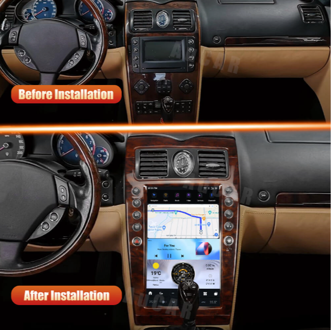 14.5" T-Style Multimedia Stereo and Climate Control for Maserati Quattroporte 2004-2012