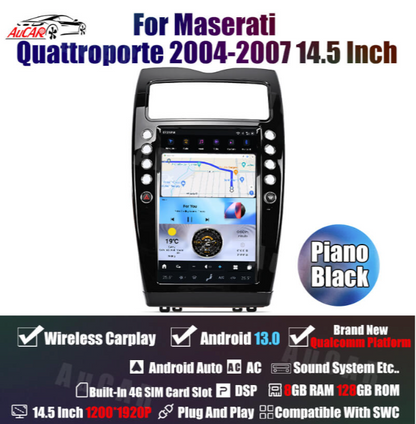 14.5" T-Style Multimedia Stereo and Climate Control for Maserati Quattroporte 2004-2012