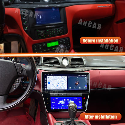 12.3" Touchscreen 1:1 2024-Style Multimedia Stereo and Climate Control for Maserati GranTurismo GT/GC 2007-2017