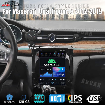 10.4" T-Style Multimedia Stereo and Climate Control for Maserati Quattroporte 2012-2019