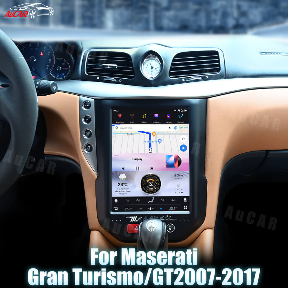 10.5" T-Style Multimedia Stereo and Climate Control for Maserati GranTurismo GT/GC 2007-2017