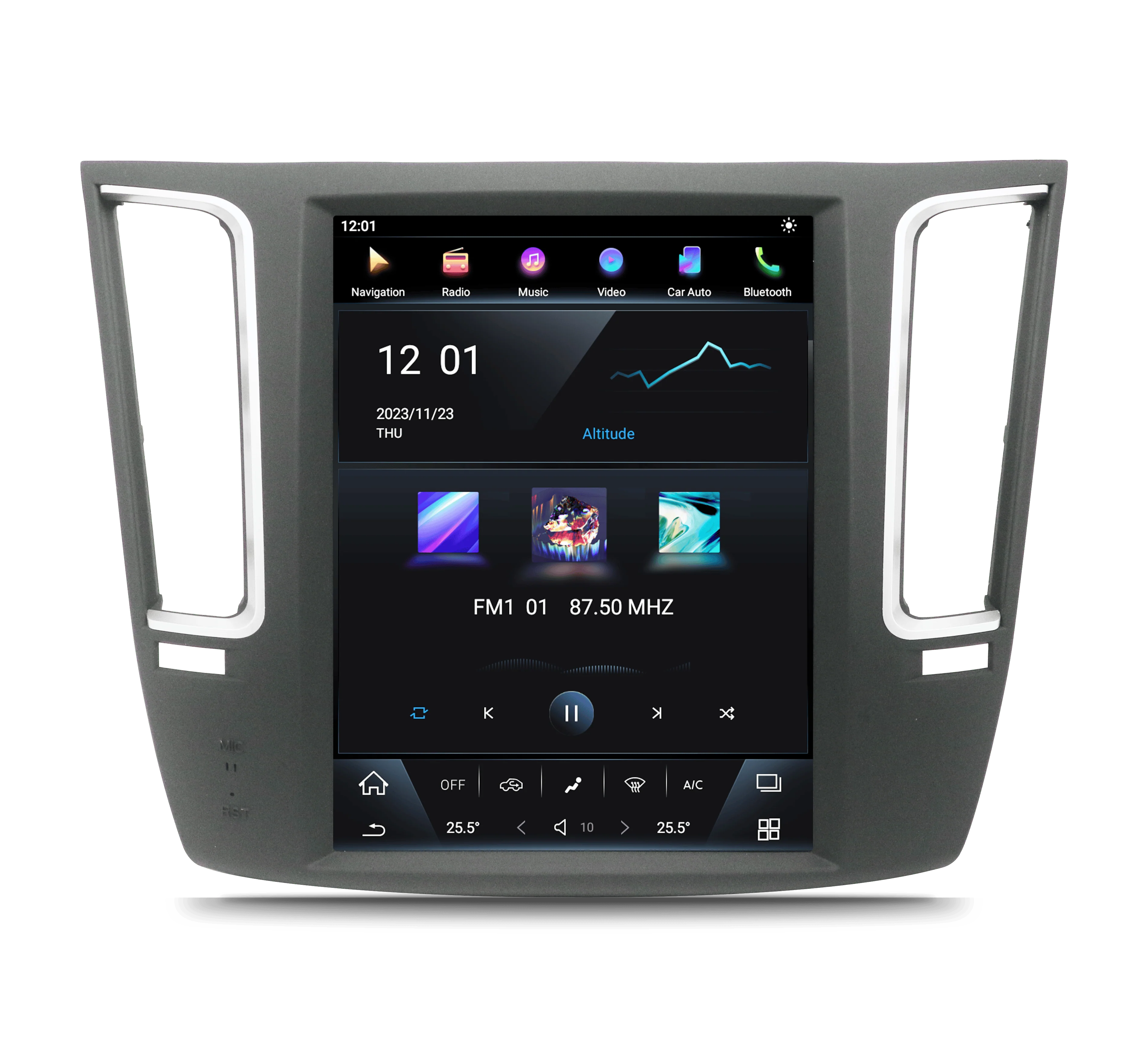 Tesla style 9.7