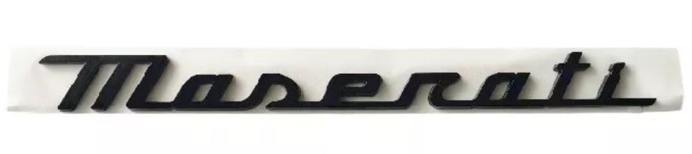 Maserati Rear Trunk Boot Badge Emblem