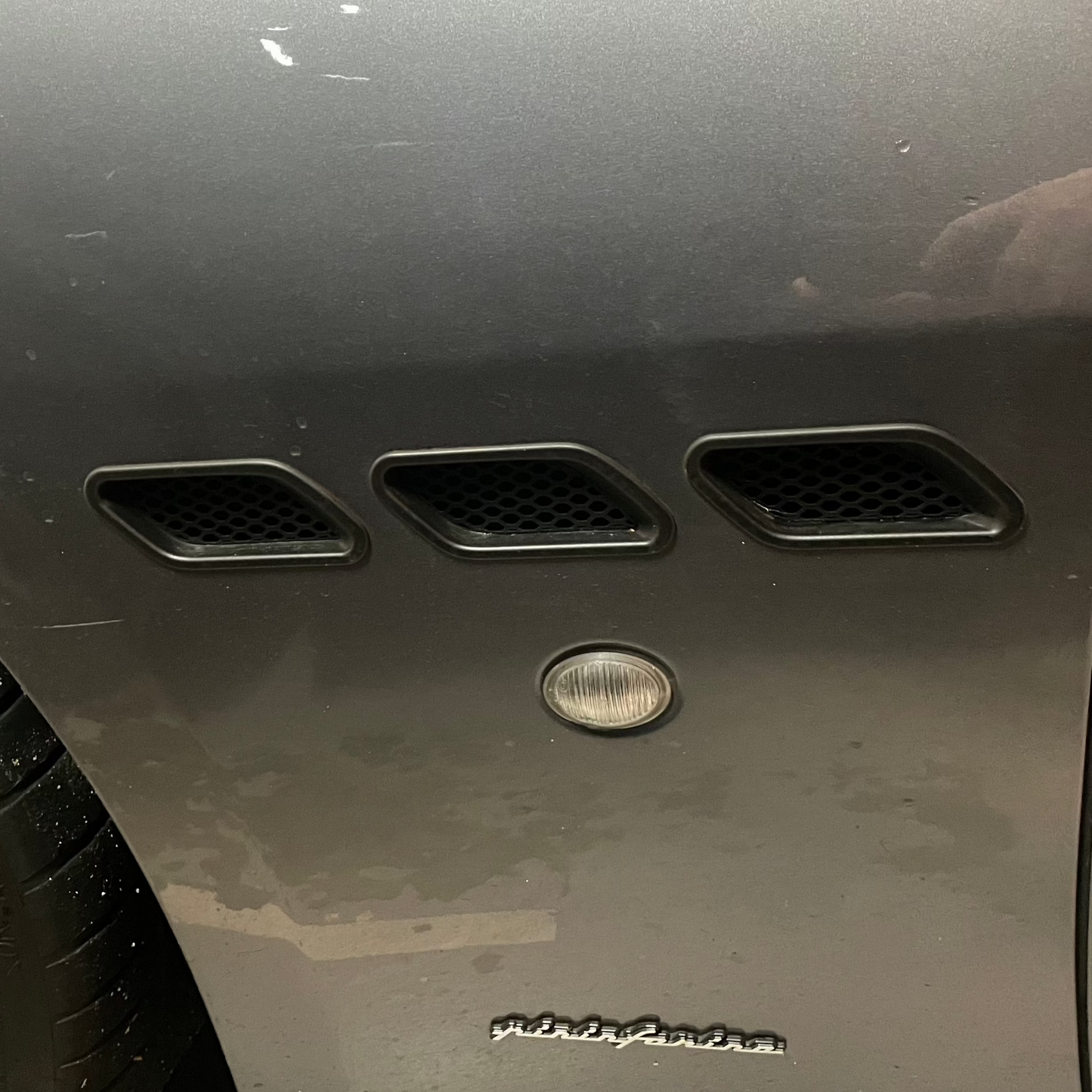 Side vents for Maserati Granturismo 2007-2017 (set of 6 vents)