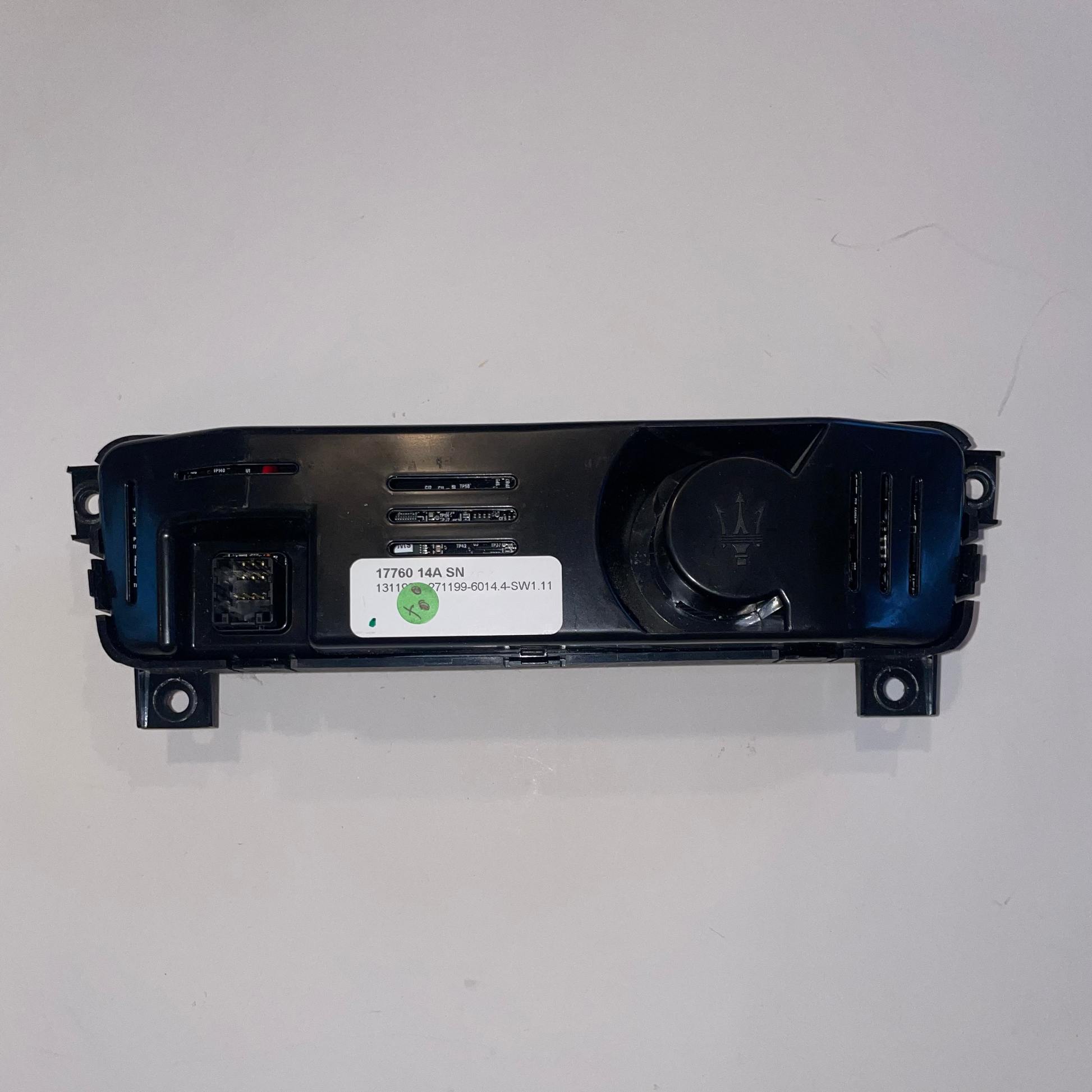 Car AC unit on a white background