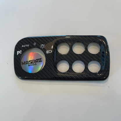 Carbon Fiber Headlight switch cap GranTurismo GranCabrio MC Stradale GTS