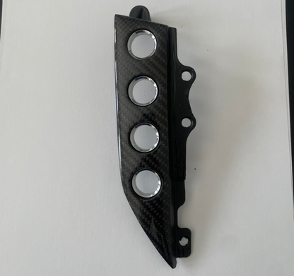 Carbon Fiber Sport, Ice, Park Off, Traction button control panel cover Maserati Granturismo GranCabrio 2007-2017 (Copy)