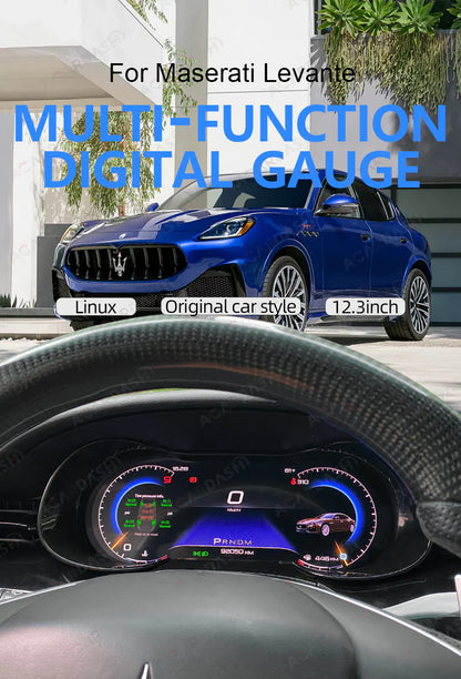 Instrument Cluster for Maserati Levante Digital Cluster Virtual Cockpit Dashboard Instrument Meter Screen