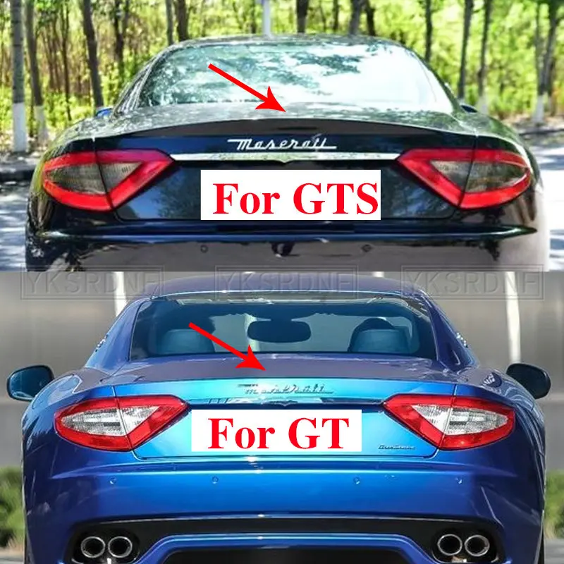 Carbon Fiber Rear Lid Trunk Spoiler Tail for Maserati GranTurismo Sport