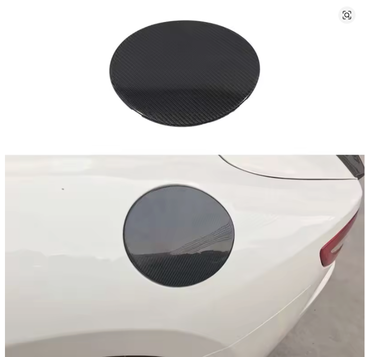 Carbon Fiber Fuel Door Cap GranTurismo GranCabrio MC Stradale GTS 2008-19
