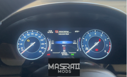 NEW! 6th Generation Instrument Cluster for 2007-19 Maserati GranTurismo GranCabrio with Apple CarPlay