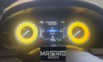 NEW! 6th Generation Instrument Cluster for 2007-19 Maserati GranTurismo GranCabrio with Apple CarPlay