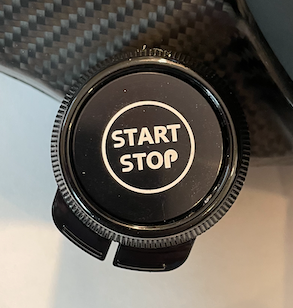Integrated Push-Start Button for Maserati 2025 Style Steering Wheel