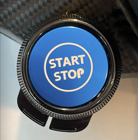 Integrated Push-Start Button for Maserati 2025 Style Steering Wheel