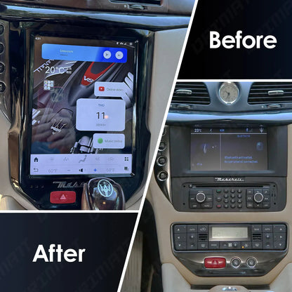 10.5" T-Style Multimedia Stereo and Climate Control for Maserati GranTurismo GT/GC 2007-2017