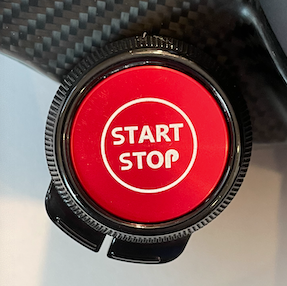 Integrated Push-Start Button for Maserati 2025 Style Steering Wheel