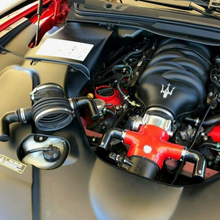 Upgraded Air Intake Carbon Fiber Sound Chamber Set for Maserati GT/QP ...