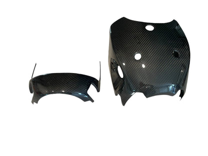 Carbon Fiber Steering Column Overlay GranTurismo GranCabrio MC Stradale GTS 2008-17 and Quattroporte 2005-13